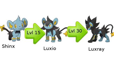 what level does shinx evolve.